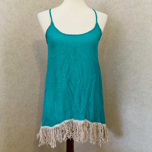 Top Tunique Altar'd State - Col Roulé Dentelle Boho, Taille S, Occasion Très Bon état